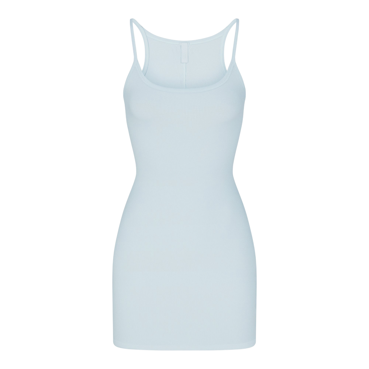 Skims Cotton Rib Mini Tank Dress